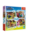 Puzzle 4w1 Nasze magiczne Encanto. Disney 34615 Trefl - nr 1