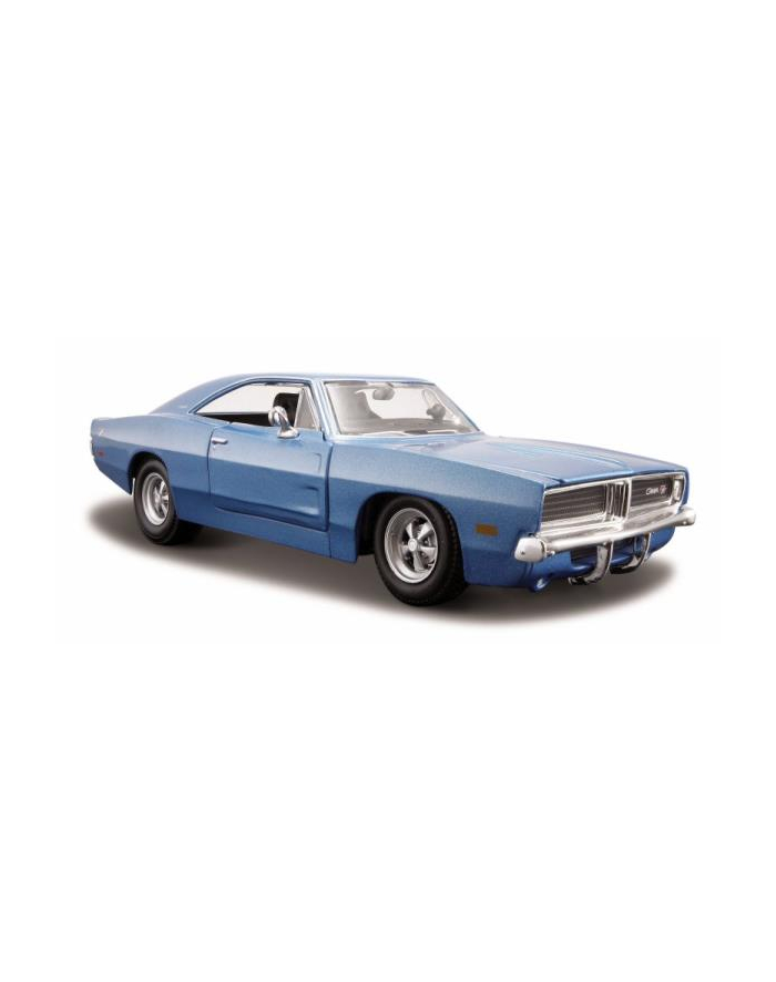 MAISTO 31256-17 Auto Dodge Charger 1969 niebieski 1:25 główny