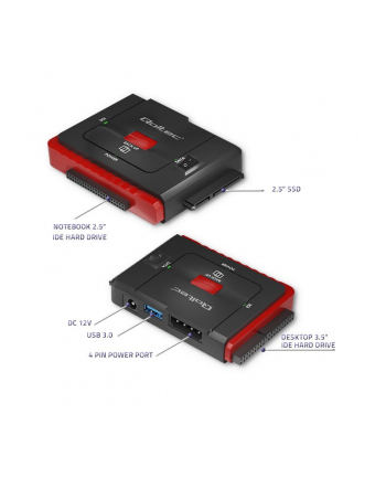 qoltec Adapter USB 3.0 do ID-E | SATA III