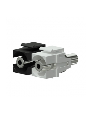 procab Adapter Keystone Żeński 3,5 mm - Żeński 3,5 mm Czarny