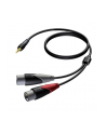 procab Kabel 3,5mm Jack Męski Stereo - 2x XLR Męski 3 M - nr 1