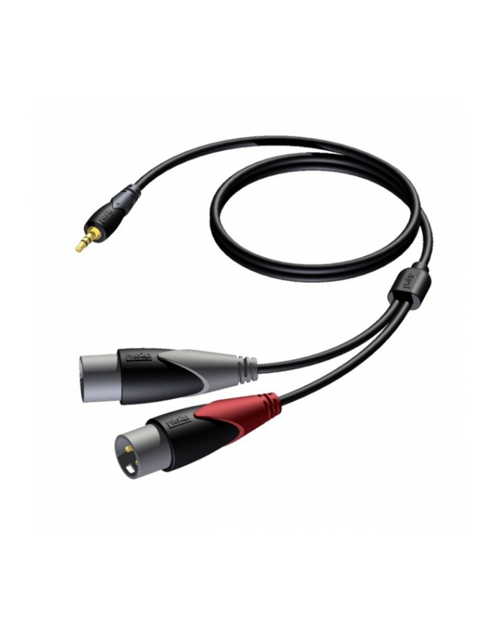 procab Kabel 3,5mm Jack Męski Stereo - 2x XLR Męski 3 M główny