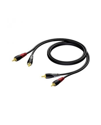 procab Kabel 2x RCA/Cinch Męski - 2x RCA/Cinch Męski 0,5m