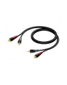 procab Kabel 2x RCA/Cinch Męski -2x RCA/Cinch Męski 1m - nr 1