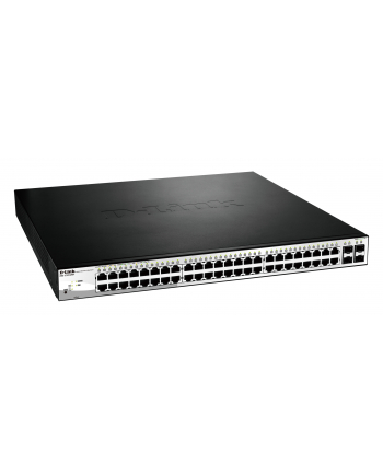 d-link Przełącznik DGS-1210-52MP 48GE PoE+ 4SFP