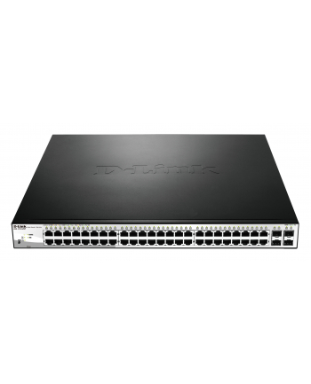 d-link Przełącznik DGS-1210-52MP 48GE PoE+ 4SFP