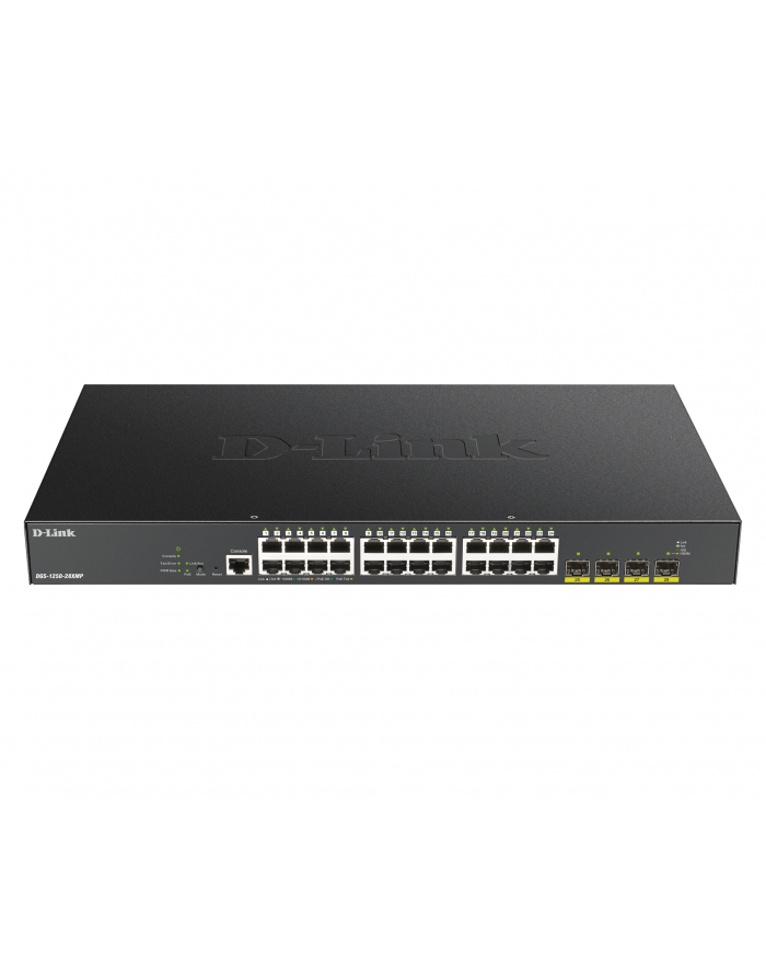 d-link Przełącznik DGS-1250-28XMP 24GE PoE+ 4SFP+ główny