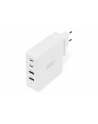 digitus Uniwersalna 4-portowa ładowarka sieciowa 100W, 2x USB-C, 2x USB-A, PD 3.0 Biała - nr 1