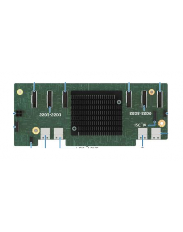 Intel 2U Midplane X16-X48 Switch Nvme (CYPSWITCHMP) główny