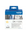 Brother DK11234 DK-11234 etykiet do nadruku Biały Samoprzylepne etykiety do drukowania - nr 10