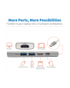 Tripp Lite U442-DOCK10-S huby i koncentratory USB 3.2 Gen 2 (3.1 Gen 2) Type-C 1000 Mbit/s Srebrny - nr 3