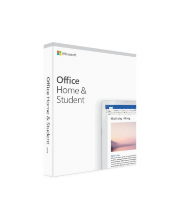 Microsoft Office Home and Student 2019 1 x licencja Francuska