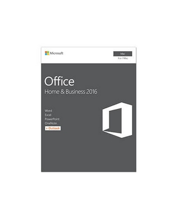 Microsoft W6F-00902 Office Home & Business 2016 f/ Mac 1 x licencja Francuska