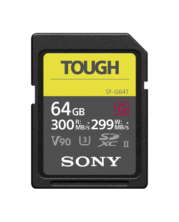 Sony SF64TG SF-G64T/T1 pamięć flash 64 GB SDXC UHS-II Klasa 10