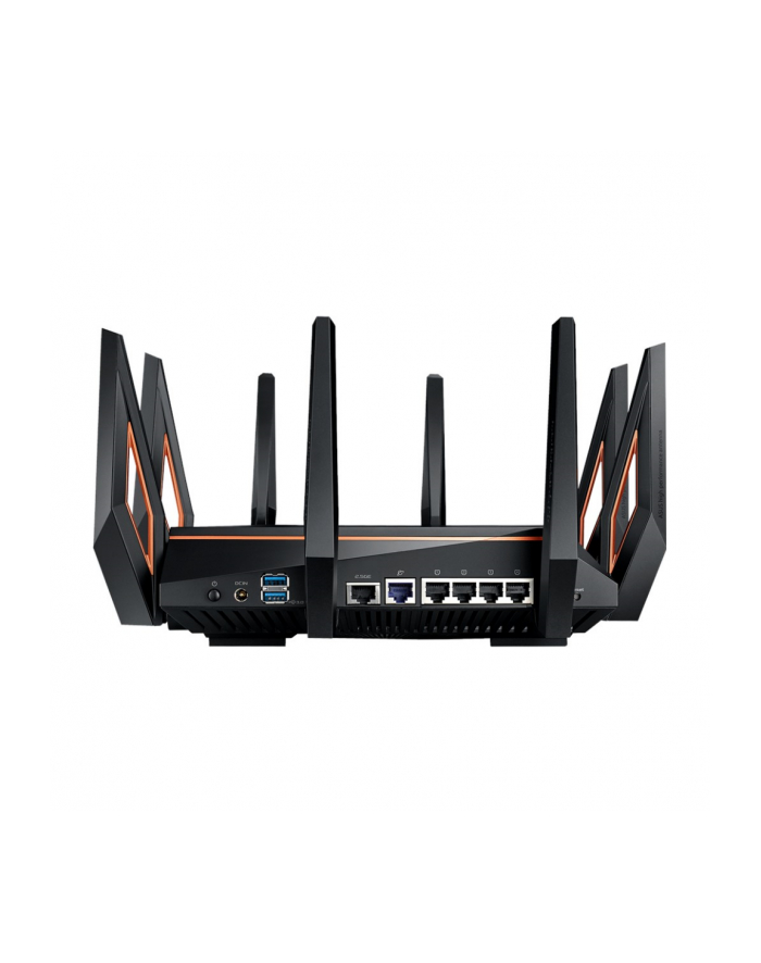 Asus 90IG04H0-MU9G00 GT-AX11000 router bezprzewodowy Gigabit Ethernet Tri-band (2.4 GHz/5 GHz/5 GHz) 4G Czarny główny