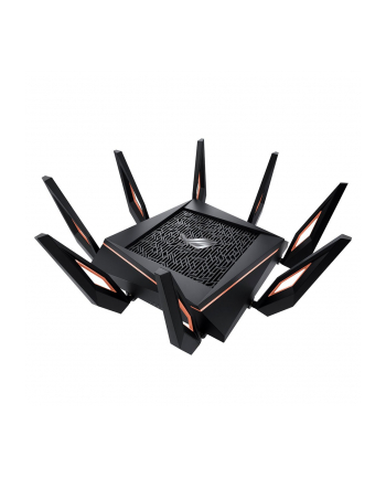 Asus 90IG04H0-MU9G00 GT-AX11000 router bezprzewodowy Gigabit Ethernet Tri-band (2.4 GHz/5 GHz/5 GHz) 4G Czarny