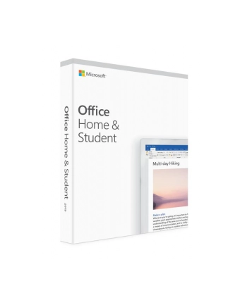 Microsoft Office Home and Student 2019 1 x licencja Francuska nr 1