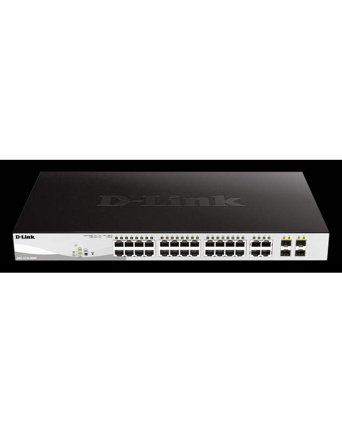d-link Przełącznik DGS-1210-28MP 24GE PoE+ 4SFP główny