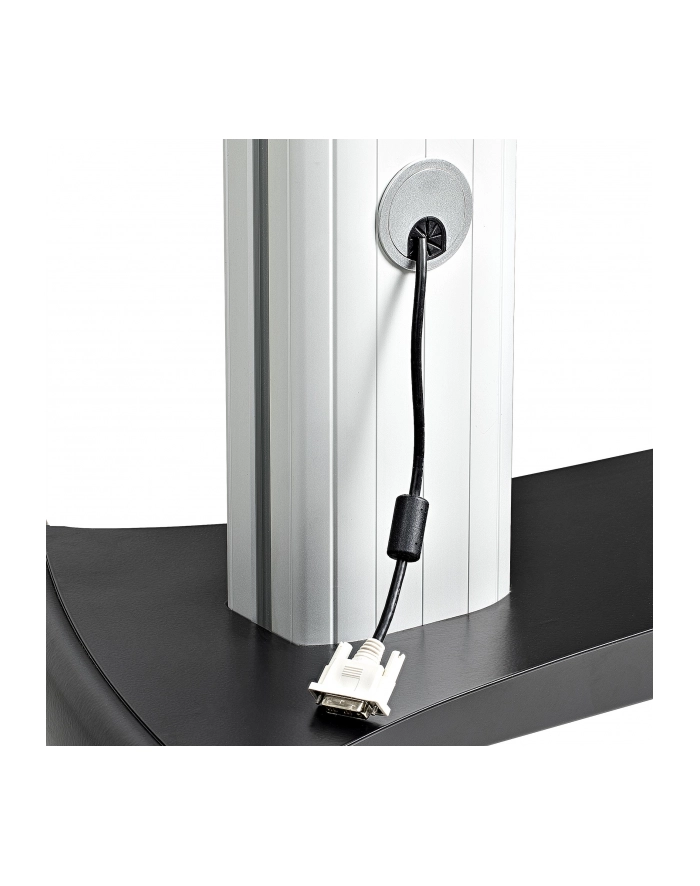 StarTech STNDMTVDUO .com uchwyt do telewizorów 152,4 cm (60') Czarny, Srebrny główny
