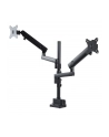 StarTech ARMDUALPIVOT .com uchwyt / stojak do monitorów 81,3 cm (32') Zacisk Czarny - nr 12
