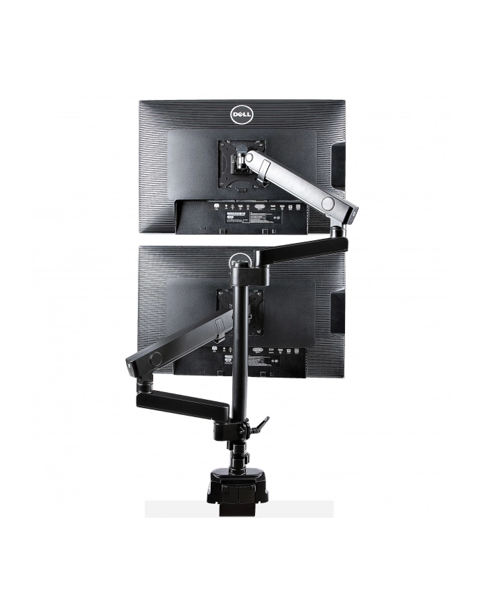 StarTech ARMDUALPIVOT .com uchwyt / stojak do monitorów 81,3 cm (32') Zacisk Czarny główny