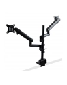 StarTech ARMDUALPIVOT .com uchwyt / stojak do monitorów 81,3 cm (32') Zacisk Czarny - nr 29