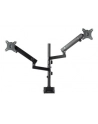 StarTech ARMDUALPIVOT .com uchwyt / stojak do monitorów 81,3 cm (32') Zacisk Czarny - nr 6