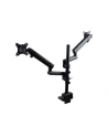 StarTech ARMDUALPIVOT .com uchwyt / stojak do monitorów 81,3 cm (32') Zacisk Czarny - nr 7