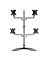 StarTech ARMQUADSS .com uchwyt / stojak do monitorów 81,3 cm (32') Wolnostojący Czarny, Srebrny - nr 12