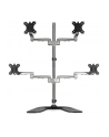 StarTech ARMQUADSS .com uchwyt / stojak do monitorów 81,3 cm (32') Wolnostojący Czarny, Srebrny - nr 13