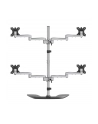StarTech ARMQUADSS .com uchwyt / stojak do monitorów 81,3 cm (32') Wolnostojący Czarny, Srebrny - nr 15
