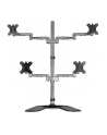 StarTech ARMQUADSS .com uchwyt / stojak do monitorów 81,3 cm (32') Wolnostojący Czarny, Srebrny - nr 27