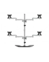 StarTech ARMQUADSS .com uchwyt / stojak do monitorów 81,3 cm (32') Wolnostojący Czarny, Srebrny - nr 2