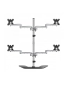 StarTech ARMQUADSS .com uchwyt / stojak do monitorów 81,3 cm (32') Wolnostojący Czarny, Srebrny - nr 31