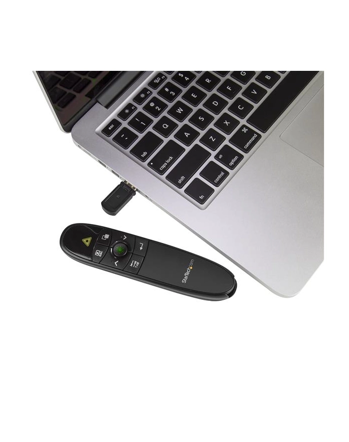 StarTech PRESREMOTEG .com pilot bezprzewodowy Czarny główny