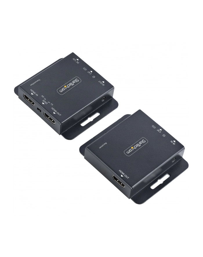 StarTech EXTEND-HDMI-4K40C6P1 .com przedłużacz AV Nadajnik i odbiornik AV Czarny główny