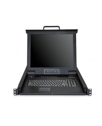 StarTech RKCONS1708K .com konsola rackowa 43,2 cm (17') 1280 x 1024 px Stal Czarny 1U