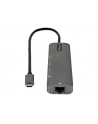 StarTech DKT30CHSDPD1 .com stacja dokująca Przewodowa USB 3.2 Gen 1 (3.1 Gen 1) Type-C Czarny, Szary - nr 1