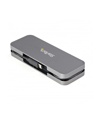 StarTech HB30CM4AB .com huby i koncentratory USB 3.2 Gen 1 (3.1 Gen 1) Type-C 5000 Mbit/s Czarny, Szary