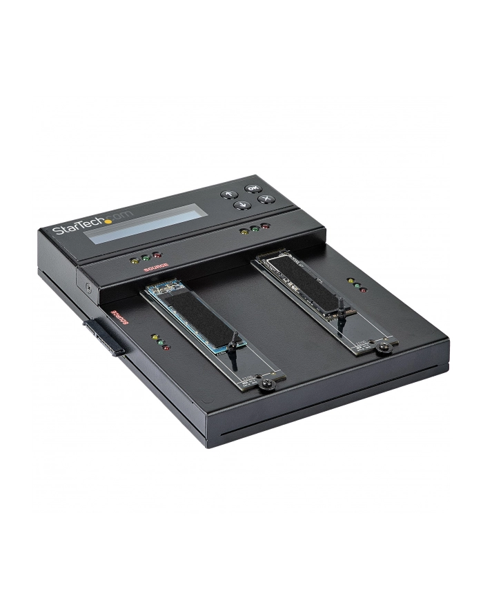 StarTech SM2DUPE11 .com duplikator Duplikator HDD/SSD 1 kopii Czarny główny