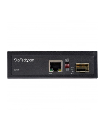 StarTech IMC1GSFP .com konwerter sieciowy 1000 Mbit/s Multifunkcyjny, Pojedynczy Czarny nr 2