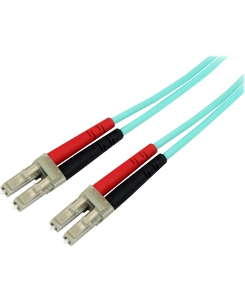 StarTech 450FBLCLC1 .com kabel optyczny 1 m LC OM4 Turkusowy nr 1