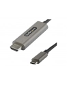 StarTech CDP2HDMM4MH .com adapter kablowy 4 m HDMI Typu A (Standard) USB Type-C Czarny, Srebrny - nr 15