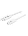 StarTech TBLT3MM1MW .com kabel Thunderbolt 1 m 20 Gbit/s Biały - nr 3