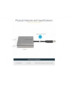 StarTech USB32HD4 .com zewnętrzna karta graficzna usb 1920 x 1080 px Szary - nr 1