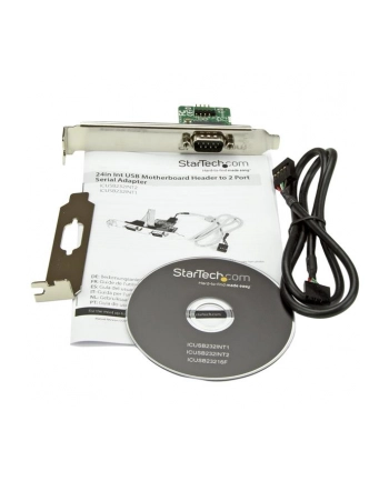 StarTech ICUSB232INT1 .com adapter Wewnętrzny Seryjny nr 2
