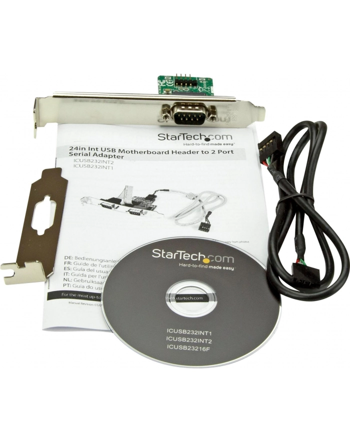 StarTech ICUSB232INT1 .com adapter Wewnętrzny Seryjny główny