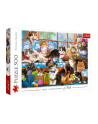 Puzzle 500el Kocia rodzina 37425 Trefl - nr 1