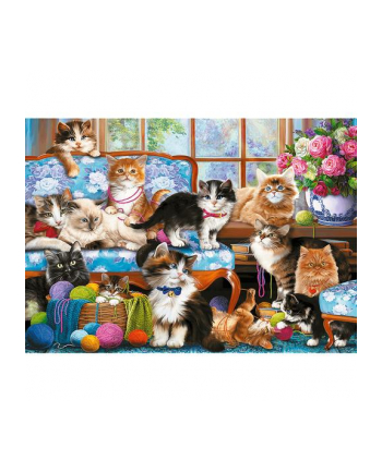 Puzzle 500el Kocia rodzina 37425 Trefl nr 2