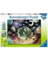 Puzzle 100el XXL Kosmiczny plac zabaw 129713 RAVENSBURGER - nr 1